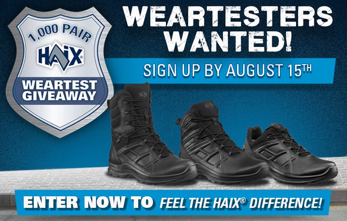 LE Weartest Giveaway